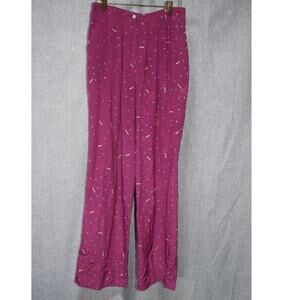 Carole Little for Saint-Tropez West Vintage Silk Pants Size 10